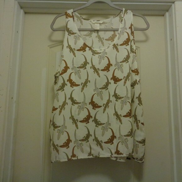 ALLIGATER CROCS Girl TANKY TOP BY H & M 14 - Picture 3 of 4